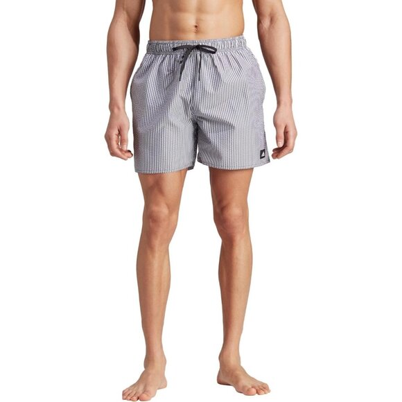 Adidas IL4020 Stripey Classics Swim Shorts Legend Ink / White ( 3XL ) - Picture 1 of 6